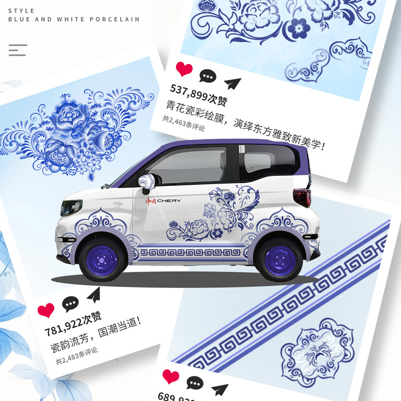 冰淇淋彩绘膜（不含安装） 图片 3