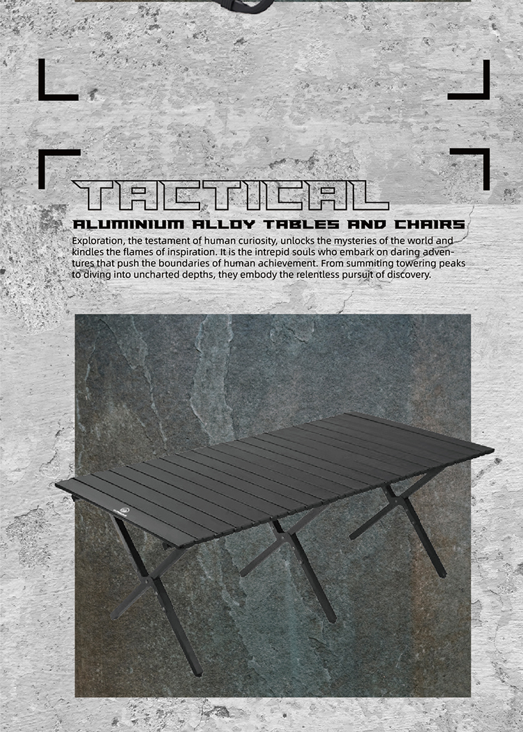 错山 碳钢桌椅套装 详情图 3