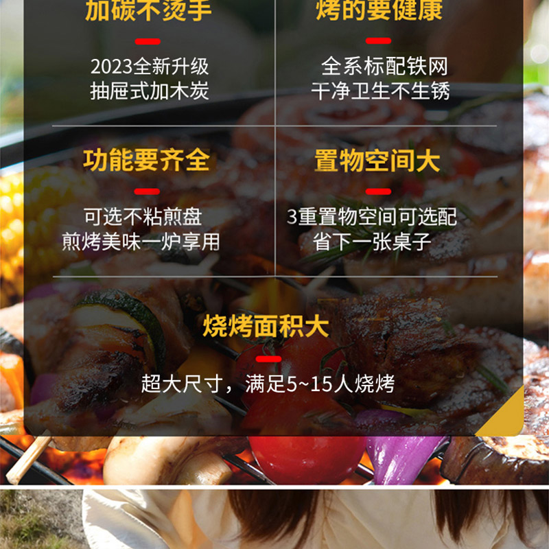 何大屋 烧烤炉 详情图 3