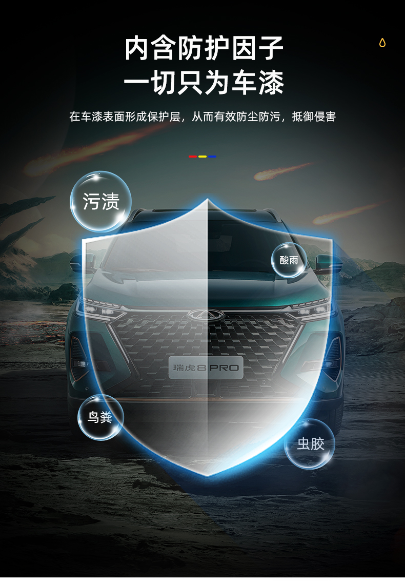 车身镀膜套装（120ML+毛巾+海绵） 详情图 3