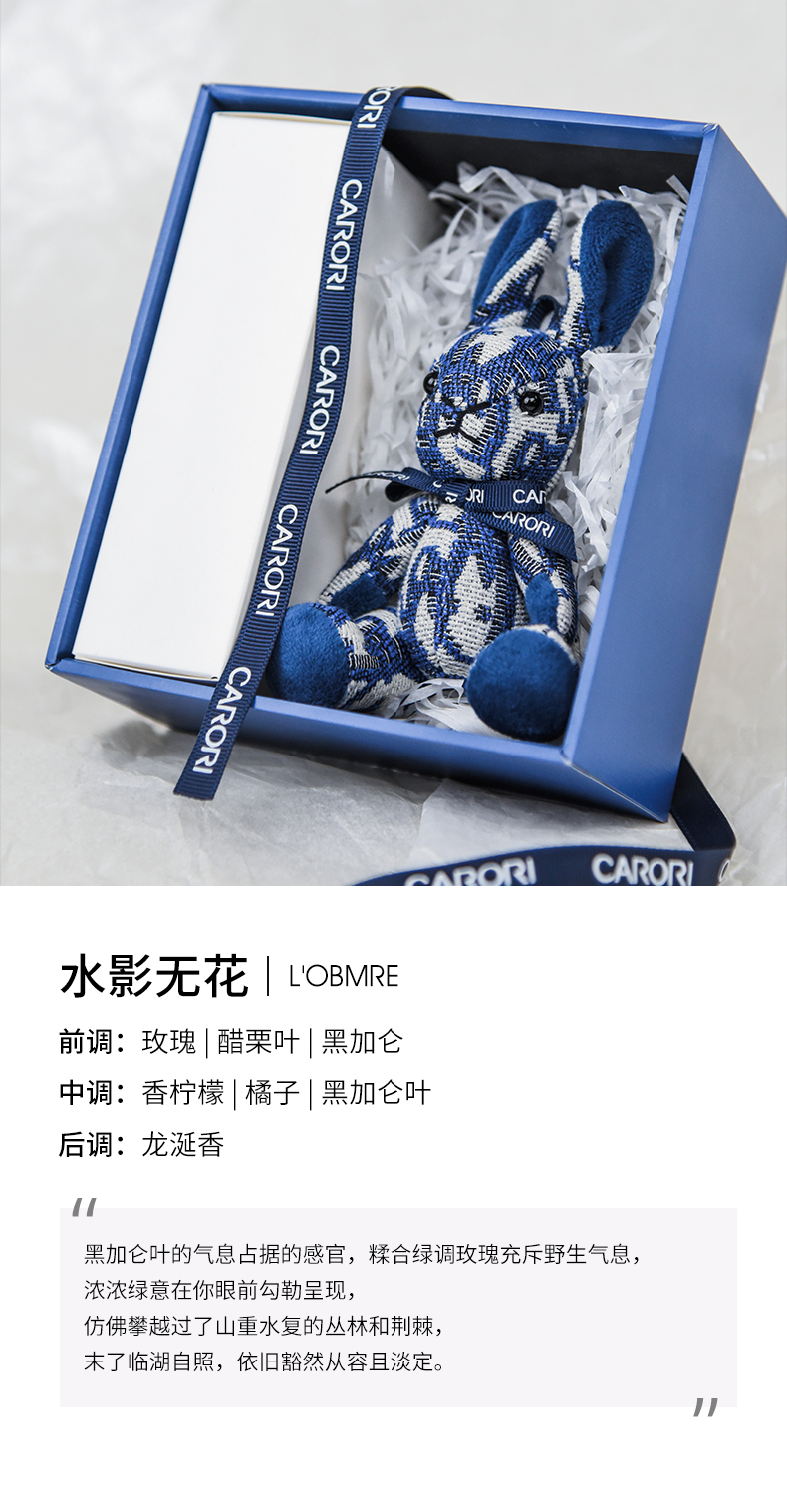 香氛兔挂饰-蓝（奇瑞定制款） 详情图 5